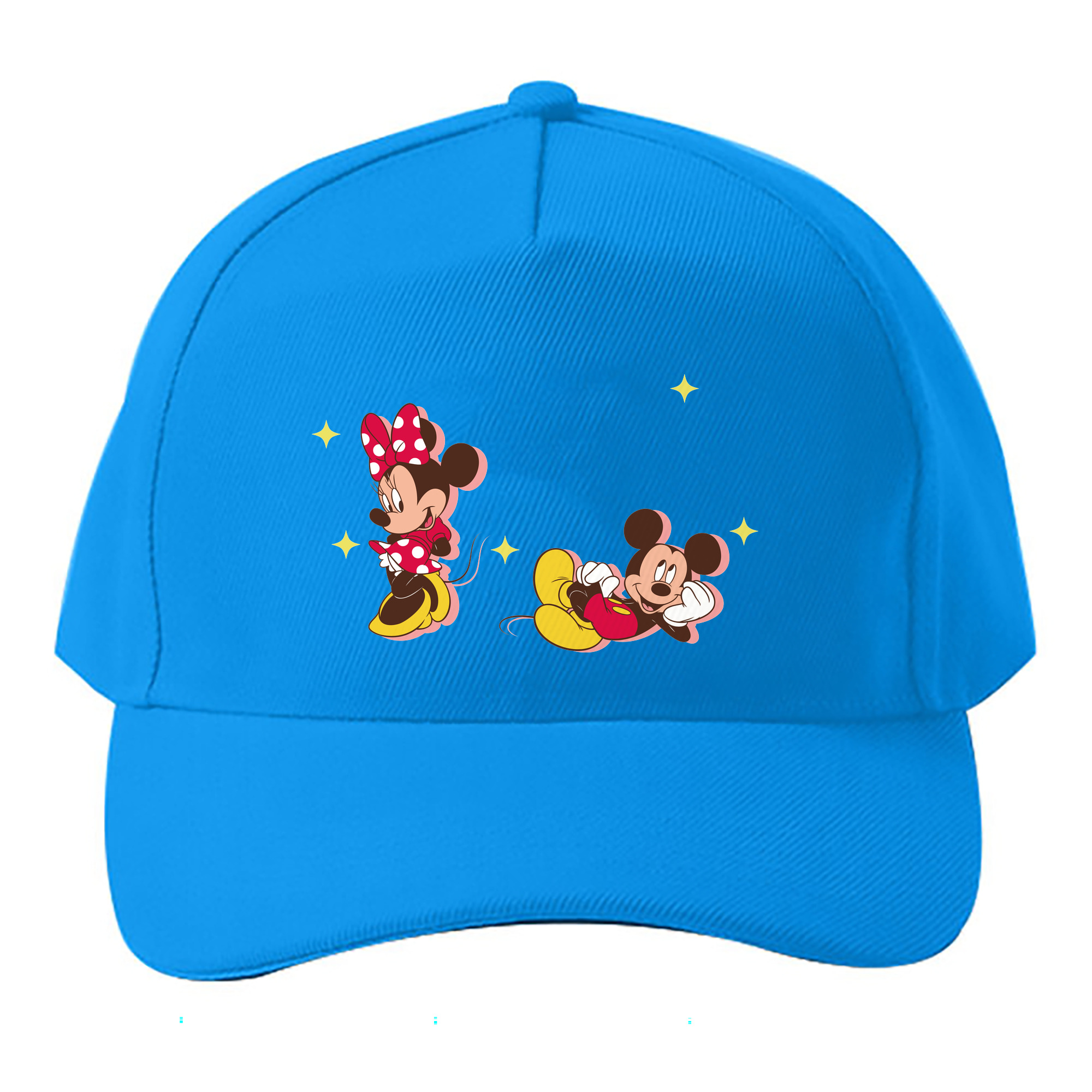 （画像用） ミッキーマウス Mickey Mouse ベースボールキャップ 綿100％ 男女兼用 帽子 スポーツ